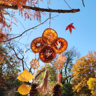 Adornos naturales navideños