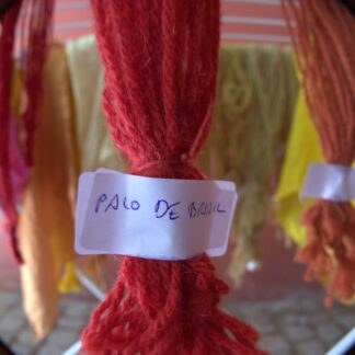 Iniciación al teñido de lana con colorantes naturales